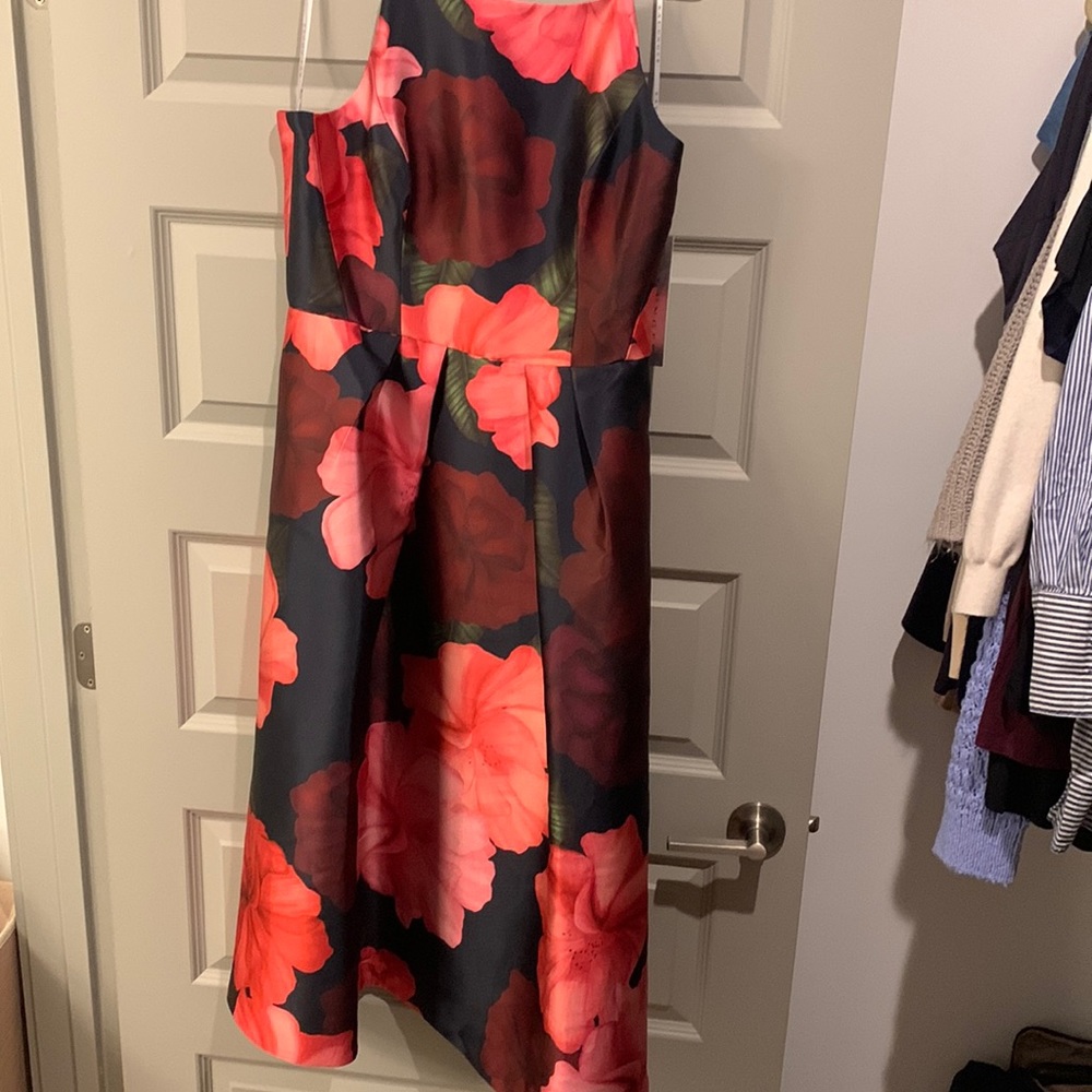 Kay Unger flora dress with pockets